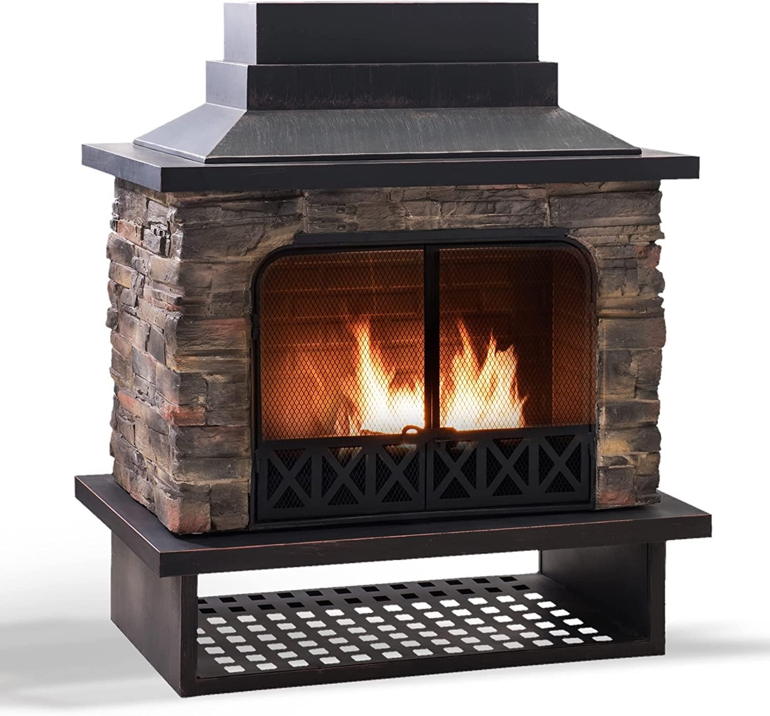 Sunjoy Outdoor Fireplace