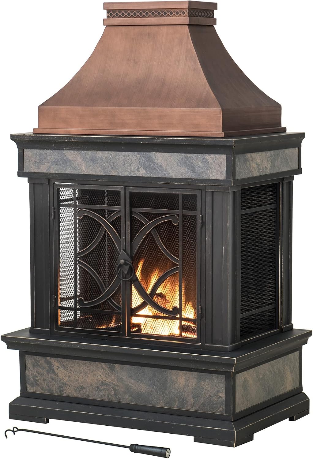 Sunjoy Outdoor Fireplace